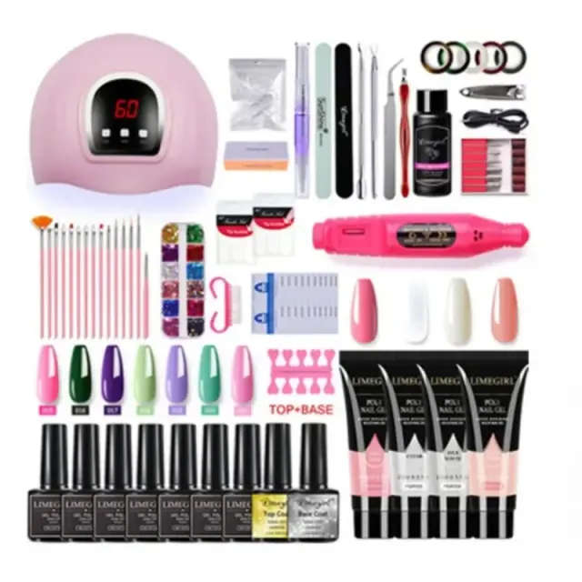 Set for gel nails with UV/LED lamp J286