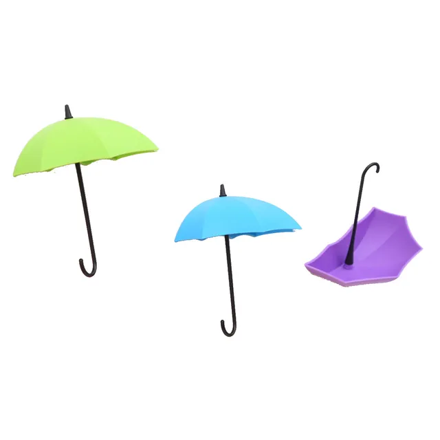 Practical wall hook Umbrella 3pcs