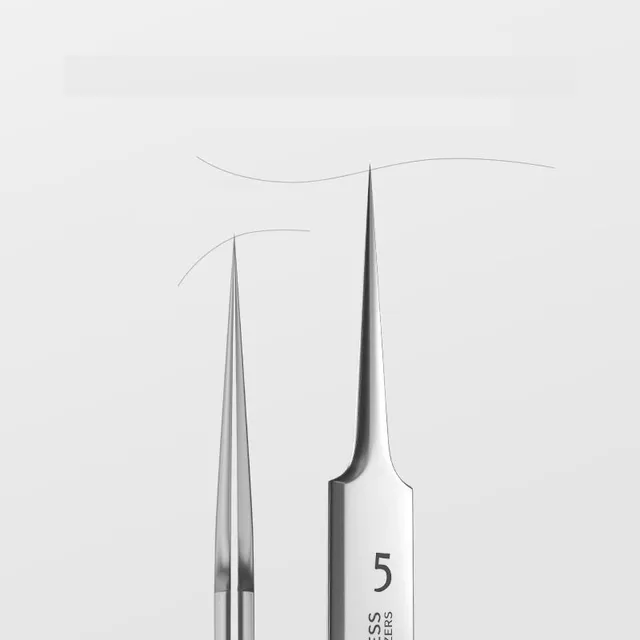 Professional tweezers for removing blackheads