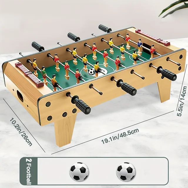 Table football for the whole family - A fun multiplayer game, the perfect gift for Christmas or birthdays