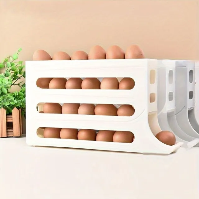 Large capacity fridge egg storage box - 3 colours