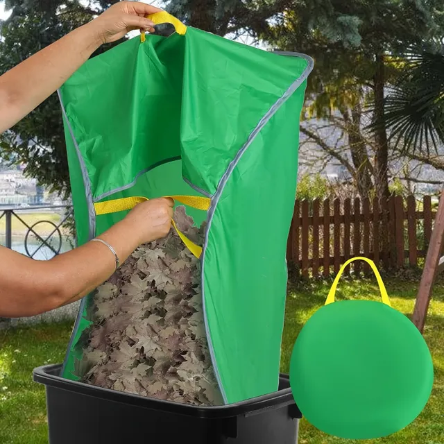 Folding sheet collector with pop-up bag
