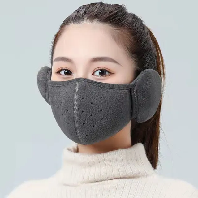 Universal fleece mask for face and ears