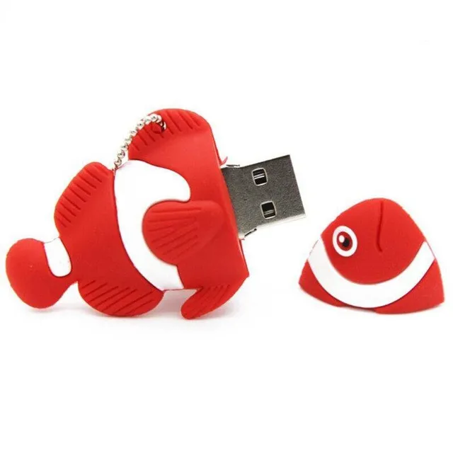 USB flash drive in the shape of a fish