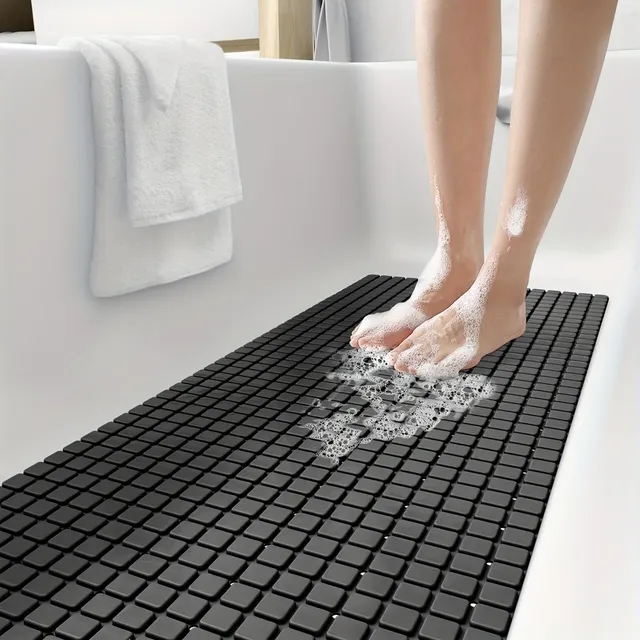 Extremely long non-slip bath mat (120 cm)