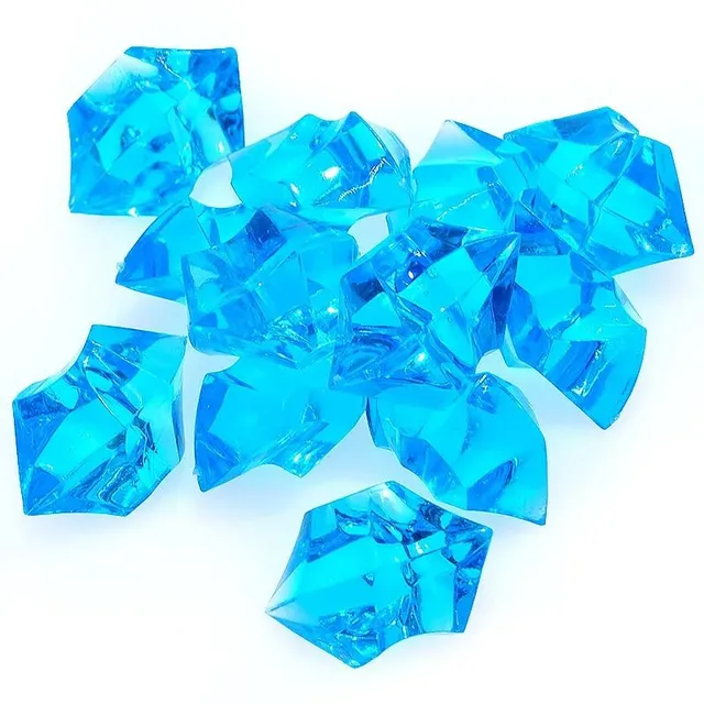 Acrylic crystal gemstones for the decoration of aquariums and vases