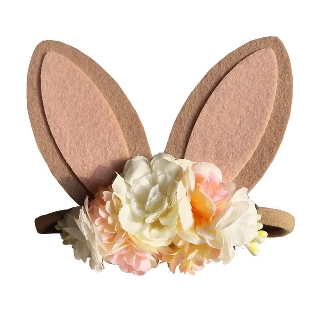 Headband for children with rabbit ears