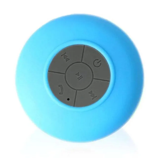 Reproduktor do sprchy s technologií Bluetooth® barva-modra
