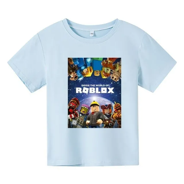 Children's stylish short sleeve T-shirt Roblox