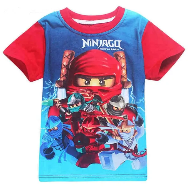 Tricou pentru copii Ninjago cu mâneci scurte