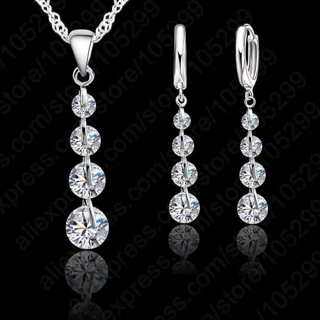 Luxurious ladies' set of Livia jewelry