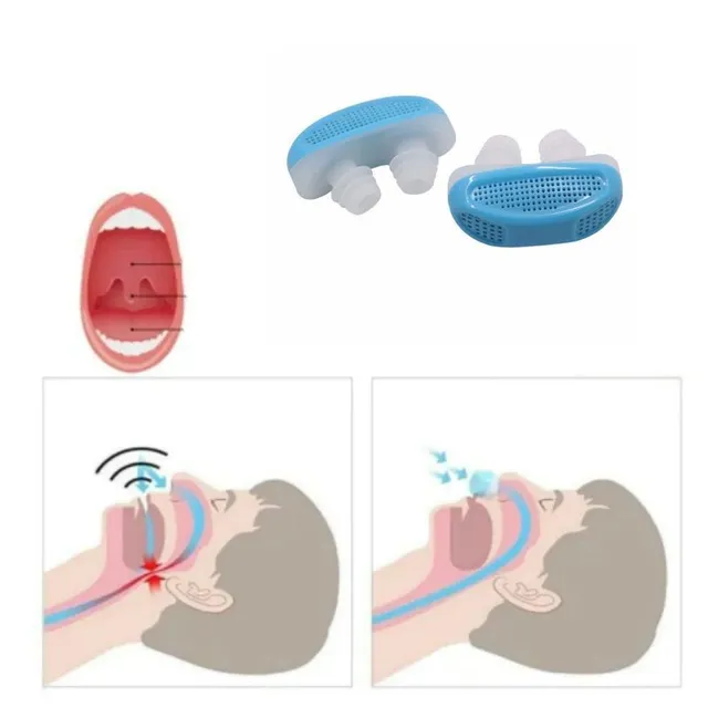 Dispozitiv împotriva sforăitului și apneei de somn