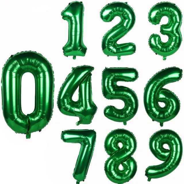 Birthday inflatable numbers