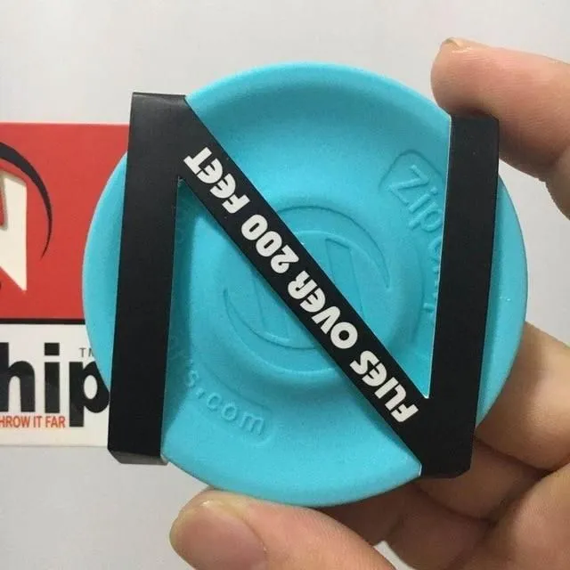 Mini pocket zipper flying disc