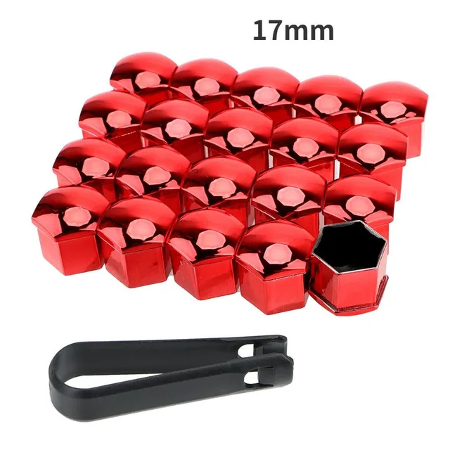 Love615---19/17mm 20pcs/car wheel nut cover set