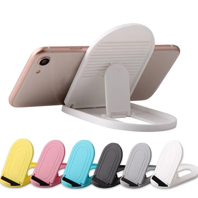 Portable foldable mobile phone stand