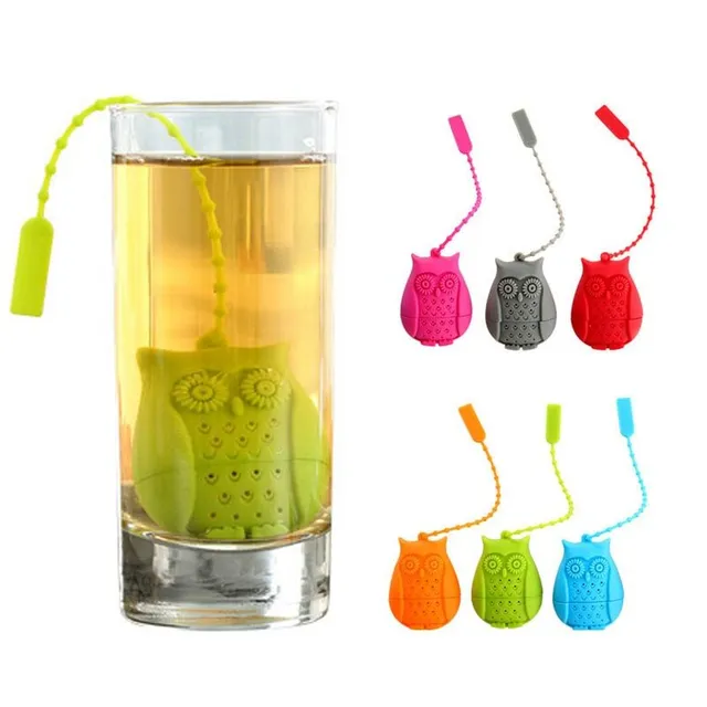 Silicone tea bag in the shape of animals - various types