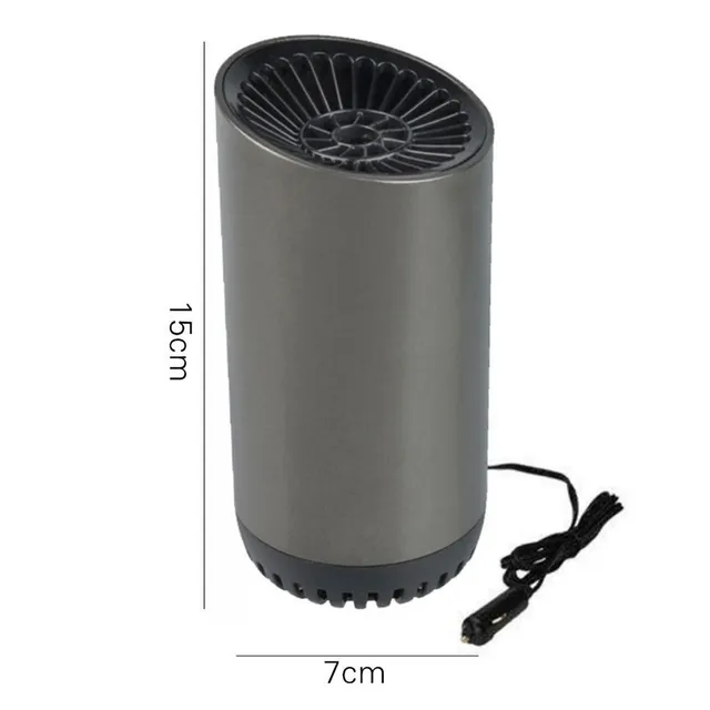 Portable car heating fan