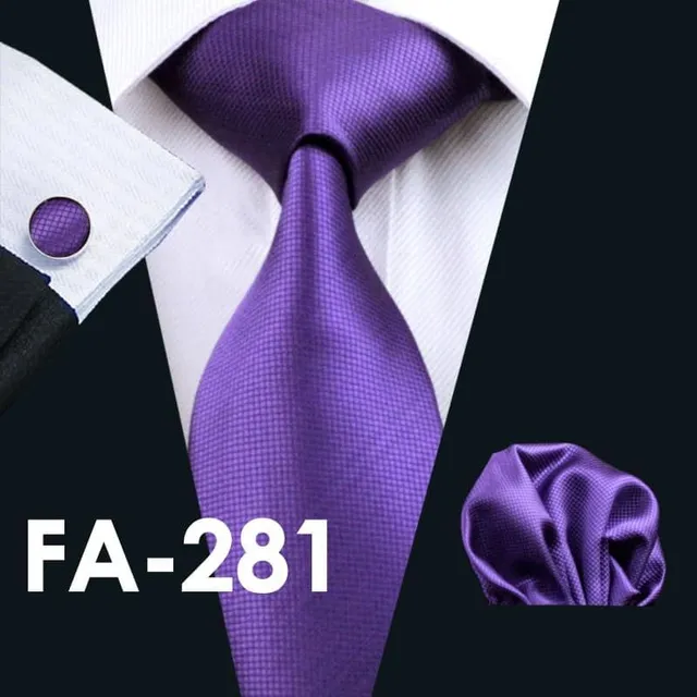 Stylish Men's Set © Tie, Kapeník, Cuff links