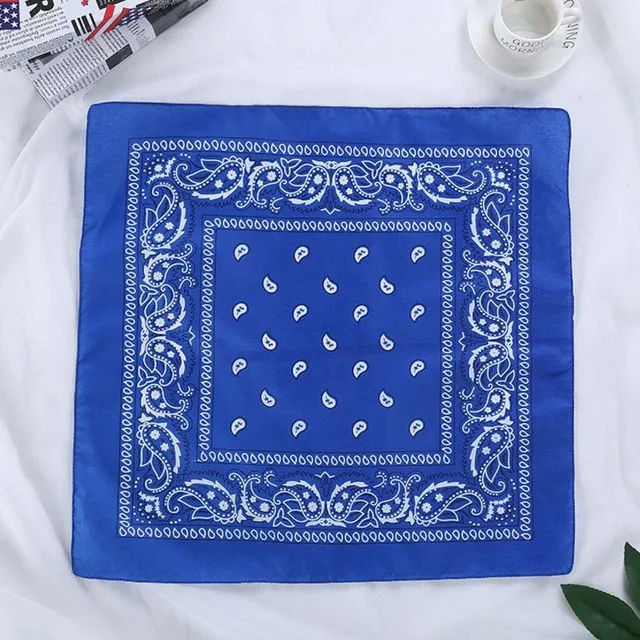 Foulard bandana en coton unisexe stylé en plusieurs coloris Aristote