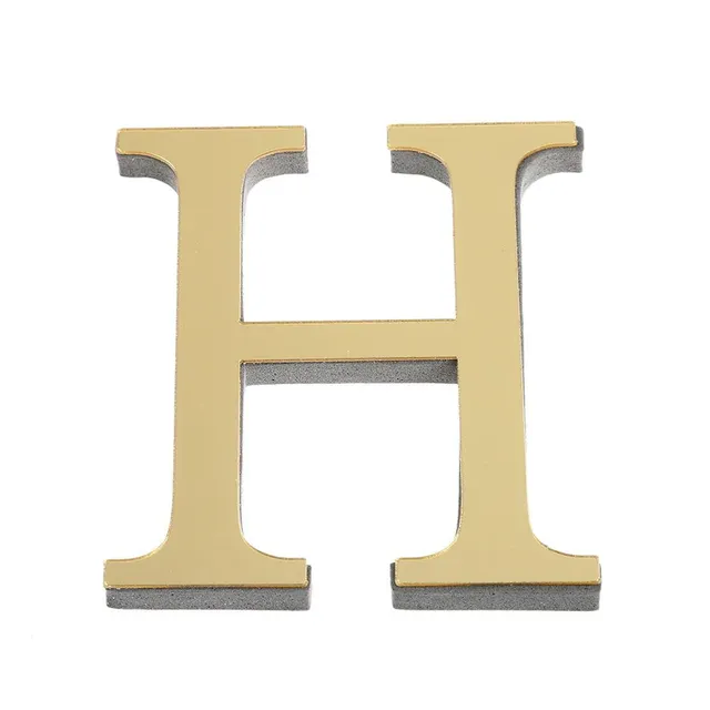 Decorative acrylic letter