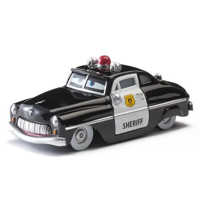 Uroczy samochód McQueen dla dzieci sheriff
