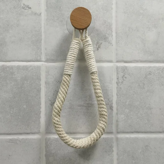 Original toilet paper rope holder