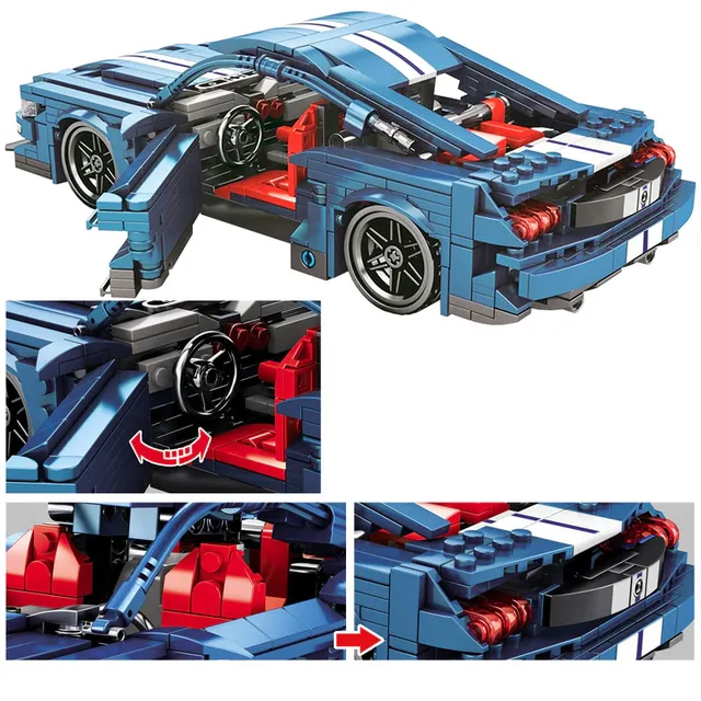 Racing mechanical car kit