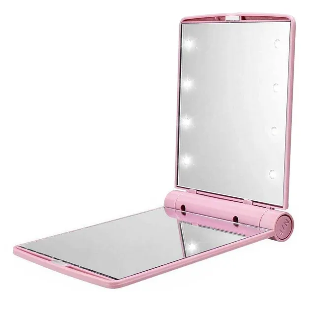 Cosmetic mirror with lighting