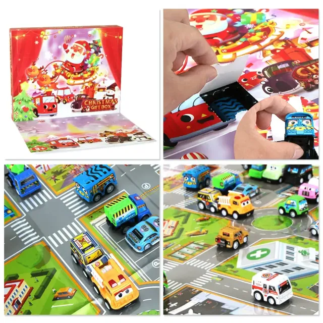 Christmas Advent calendar not only for boys - Cute cars