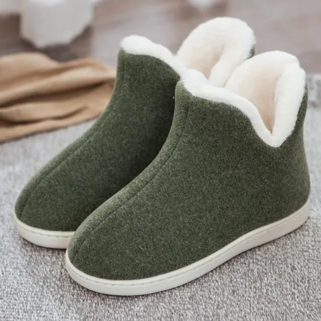 Insulated Home Ankle Slippers