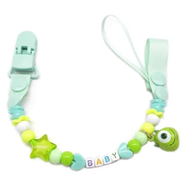 Toy with pacifier necklace © Babysitters