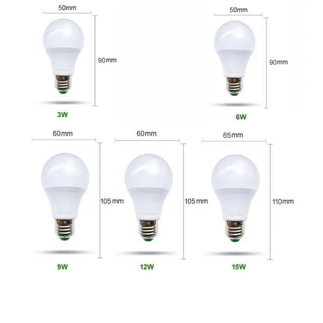 Smart LED bulb E27 DC 12V