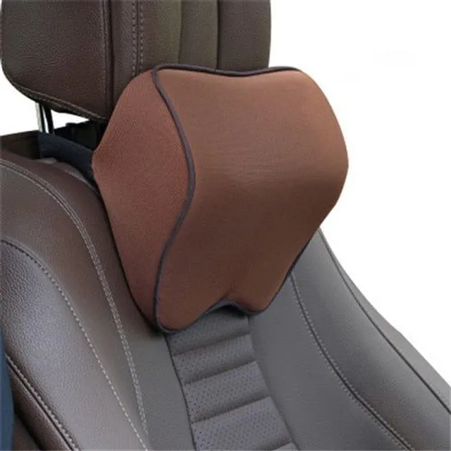 Car headrest cushion