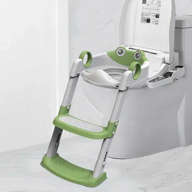 Składany wózek z regulowaną drabiną do treningu w toalecie