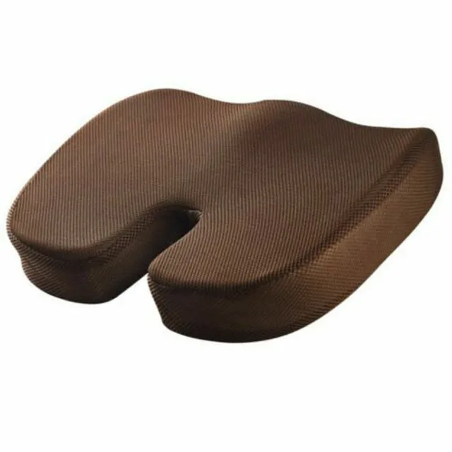 Memory foam orthopaedic seat cushion