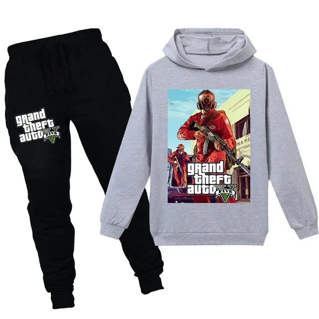 Kids tracksuit with GTA V print