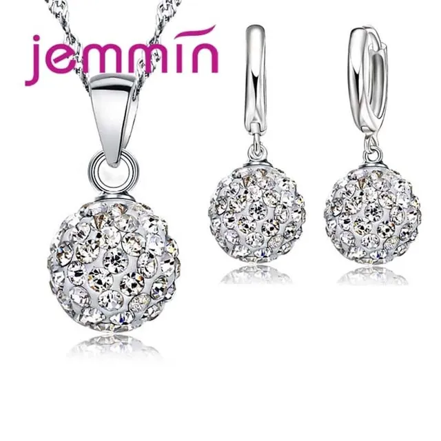 Luxusná súprava dámskych šperkov Jemmin