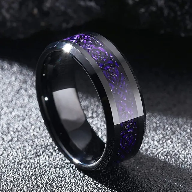 Unisex elegant ring with patterns