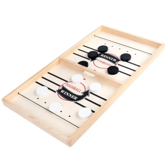 Jeu en bois amusant - Hockey sur air