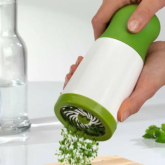Praktický kuchyňský trendy moderní manuální přístroj pro sekání bylinek