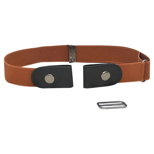 Women's elastic belt with original fastening