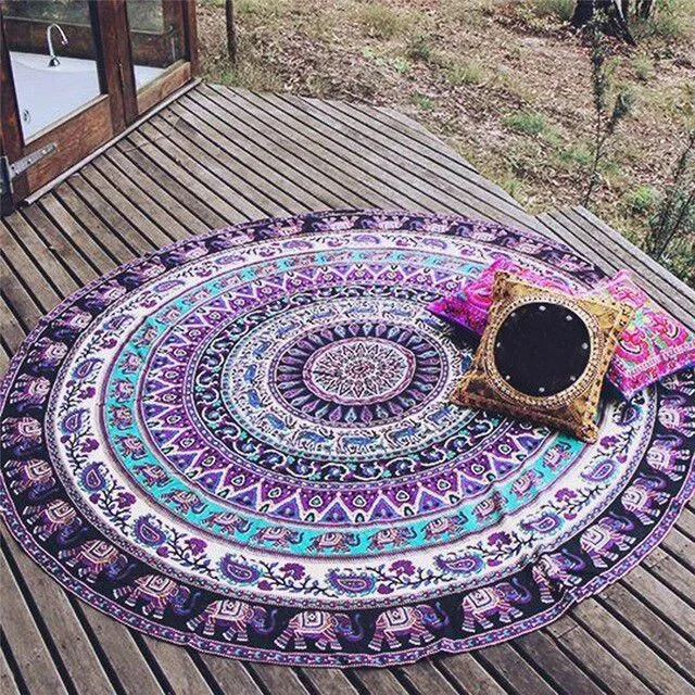 Round meditation mat Noelito