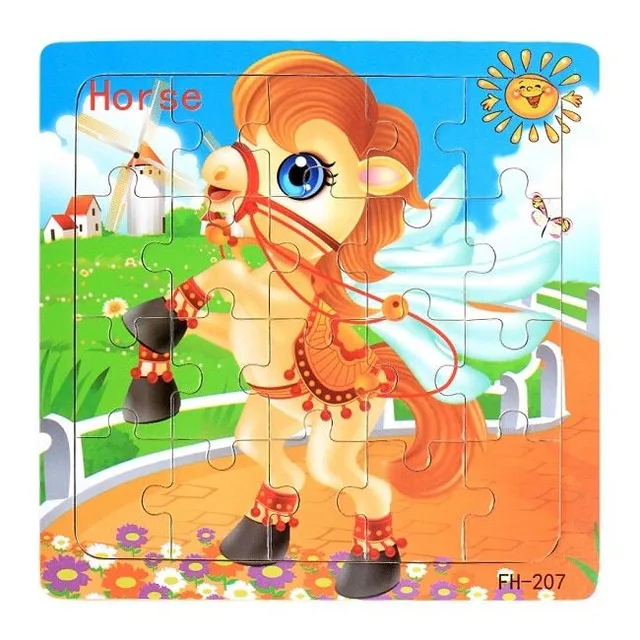 Super child image puzzle 20 pieces