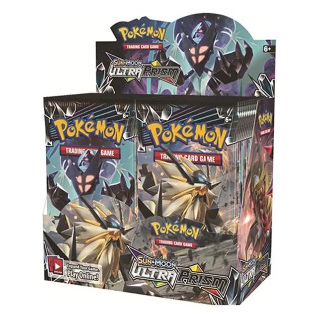 Karty Pokémon - celé balenie 324 ks - 36 balíčkov plum