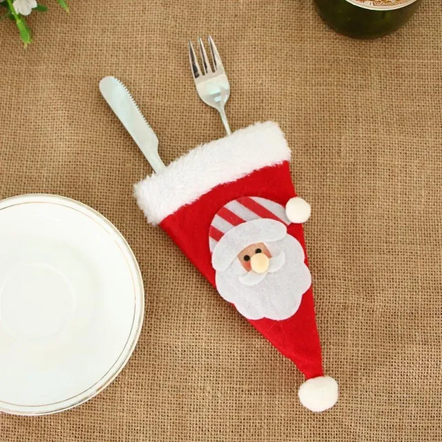 Christmas cutlery case 16