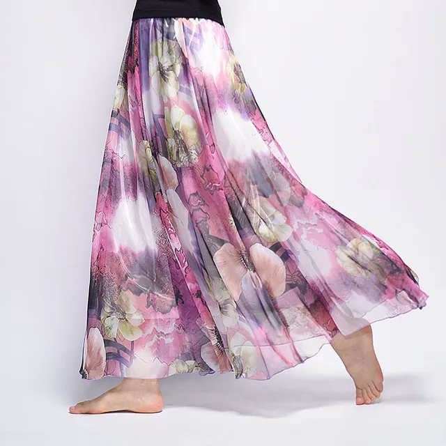 Women's Airy Summer Long Skirt