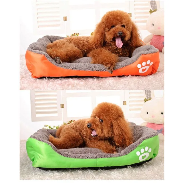 Cute comfortable soft bed for dogs and cats in interesting colours and sizes