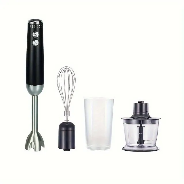 1 set of universal kitchen blender 4 in 1 with meat mill and egg whipped creamer