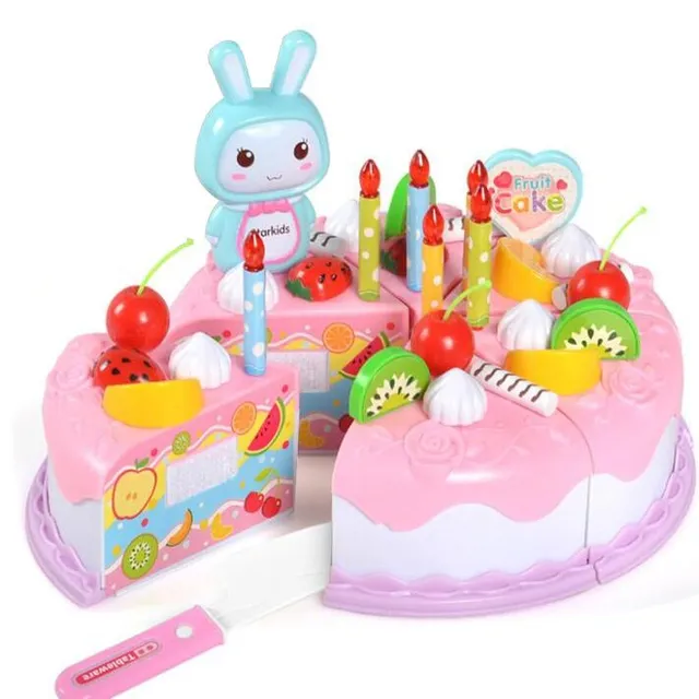 Dětská hrací sada - Plastový dort